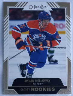 2022-23 Upper Deck Series 2 - O-Pee-Chee Glossy Rookies - Gold #R-11 Dylan Holloway