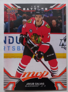 2022-23 Upper Deck MVP - [Base] - Ice Battles #229  SP - Jakub Galvas