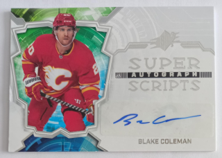 2022-23 SPx - Superscripts  #SS-BC - Blake Coleman