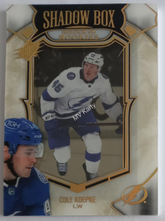 2022-23 SPx - Shadow Box Gold Spectrum #SB-44 - Cole Koepke SN99