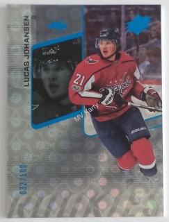 2022-23 SPx - Radiance #188 - Lucas Johansen SN100