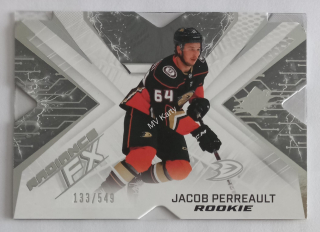 2022-23 SPx - Radiance FX #RFX-99 Jacob Perreault SN549