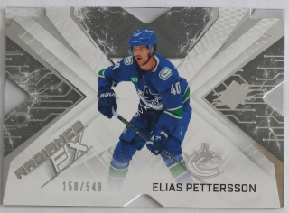 2022-23 SPx - Radiance FX #RFX-57 Elias Pettersson SN549
