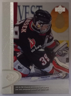 1996-97 Upper Deck - [Base] #222 - Dominik Hasek