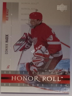 2001-02 Upper Deck Honor Roll - [Base] #18 - Dominik Hasek