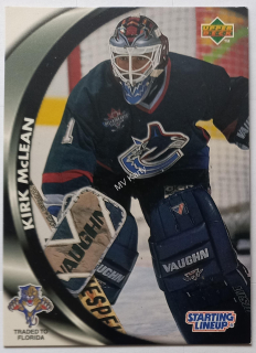 1998 Upper Deck Starting Lineup - [Base] #SL13 Kirk McLean Popis!!