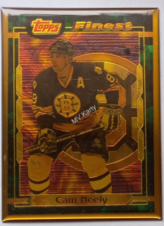 1995-96 Topps Finest Bronze - [Base] #10 Cam Neely