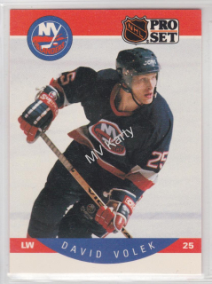 1990-91 Pro Set - [Base] #193 - David Volek