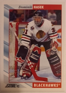 1992-93 Score - [Base] #373 - Dominik Hasek