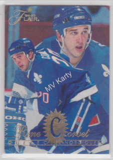 1994-95 Flair - [Base] #143 - Rene Corbet