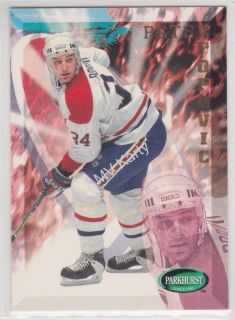 1995-96 Parkhurst International - [Base] #111 - Peter Popovic