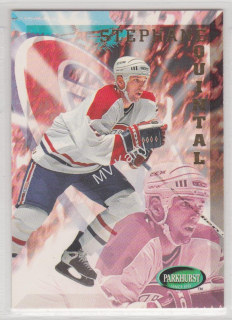 1995-96 Parkhurst International - [Base] #117 - Stephane Quintal