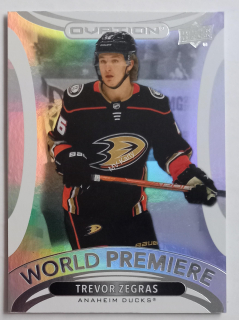 2021-22 Upper Deck Ovation - World Premiere #WP-31  Trevor Zegras