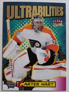 2021-22 Upper Deck Fleer Ultra - Ultrabilities #UB-2 Carter Hart