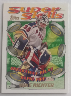1995-96 Topps Super Skills - [Base] #74 Mike Richter