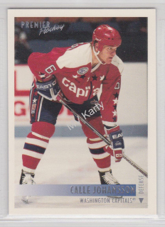 1994-95 Topps Premier - [Base] #59 - Calle Johansson