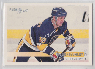 1994-95 Topps Premier - [Base] #91 - Jim Montgomery