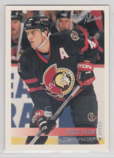 1994-95 Topps Premier - [Base] #161 - Brad Shaw