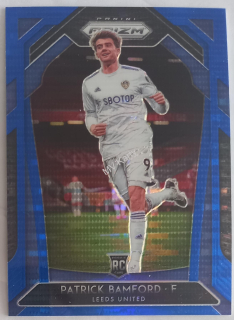 2020-21 Panini Prizm Premier League - [Base] - Retail Blue Pulsar Prizm #210  Patrick Bamford