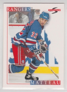 1995-96 Score - [Base] #227 - Stephane Matteau