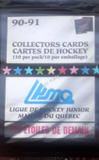 1990-91 7th Inning Sketch QMJHL balíček