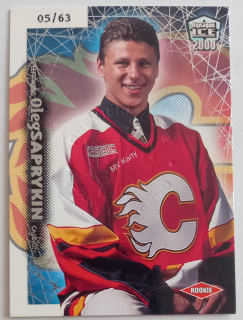 1999-00 Pacific Dynagon Ice - [Base] - Premiere Date #5  Oleg Saprykin #/63