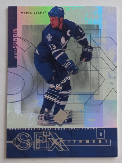 2000-01 SPx - SPXcitement #X14 Mats Sundin