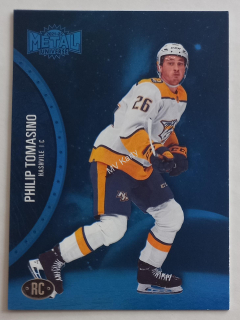 2021-22 Skybox Metal Universe - [Base] - Blue Spectrum #185  Rookies - Philip Tomasino