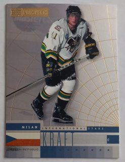 1999-00 Upper Deck Prospects - International Stars #IN 6 Milan Kraft