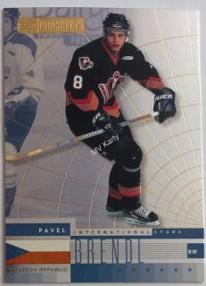 1999-00 Upper Deck Prospects - International Stars #IN 3 Pavel Brendl