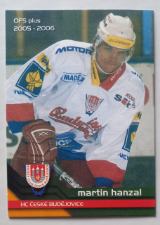 2005-06 OFS Plus ELH Czech Extraliga - [Base] #291 Martin Hanzal