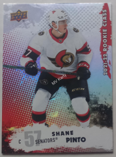 2021-22 Upper Deck Series 1 - 2021-22 Rookie Commemorative Class #RC-12  Shane Pinto