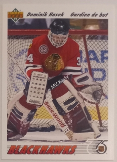 1991-92 Upper Deck - [Base] - French #335 - Dominik Hasek