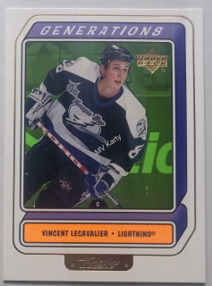 1999-00 Upper Deck Retro - Generations #G5C Vincent Lecavalier