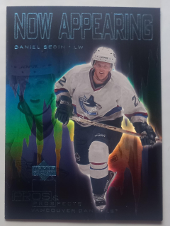 2000-01 Upper Deck Pros & Prospects - Now Appearing #NA7 Daniel Sedin