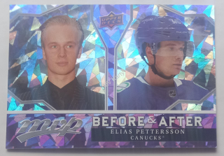 2021-22 Upper Deck MVP - Before and After #BA-12 Elias Pettersson