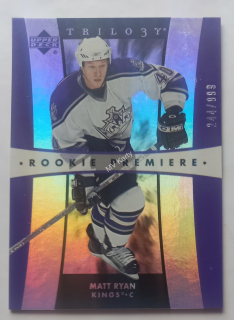 2005-06 Upper Deck Trilogy - [Base] #267  Rookie Premiere - Matt Ryan #/999