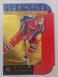 1994-95 SP - [Base] - Die-Cut #166  Dmitri Klevakin