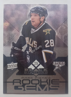 2008-09 Upper Deck Black Diamond - [Base] #150  Triple Diamonds Rookie Gems - Mark Fistric