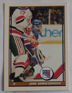 1991-92 O-Pee-Chee - [Base] #353 John Vanbiesbrouck