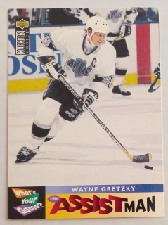 1995-96 Upper Deck Collector's Choice - [Base] #361 What's Your Game? - Wayne Gretzky