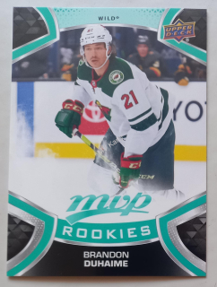 2021-22 Upper Deck MVP - [Base] #273  Rookie Redemption - Brandon Duhaime