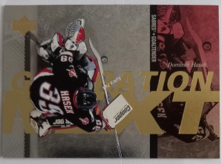1996-97 Upper Deck - Generation Next #X28 - Dominik Hasek, Roman Turek