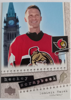 2005-06 Upper Deck - Hockey Scrapbook #HS5 - Dominik Hasek