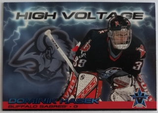 2000-01 Pacific Vanguard - High Voltage #5 - Dominik Hasek