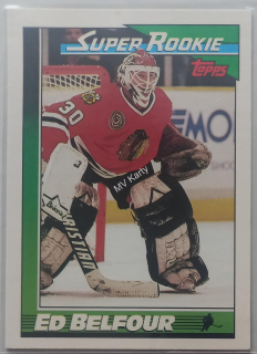 1991-92 Topps - [Base] #4 Ed Belfour