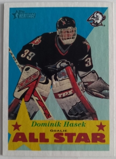 2001-02 Topps Heritage - [Base] #116 - Dominik Hasek