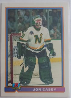 1991-92 Bowman - [Base] #119 Jon Casey