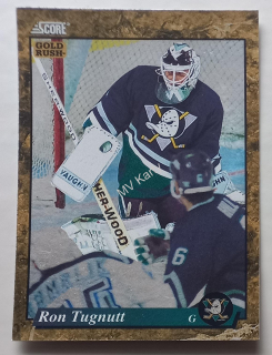 1993-94 Score - [Base] - American Gold Rush #504 Ron Tugnutt