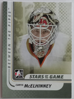 2010-11 In the Game Between the Pipes - [Base] #100 Curtis McElhinney